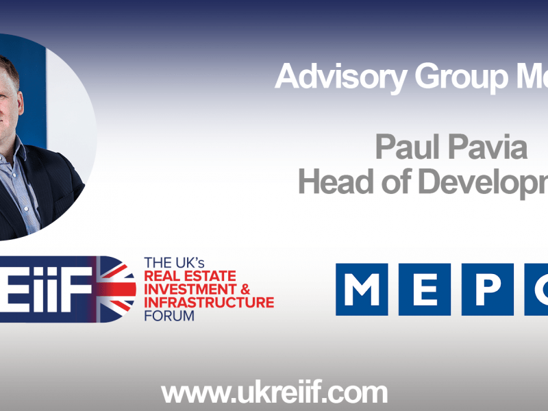 MEPC supporting UKREiiF – The UK’s first Real Estate Investment & Infrastructure Forum